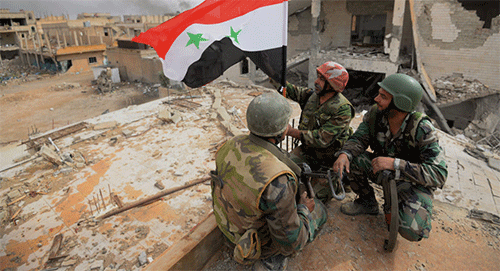Después de Palmira, las fuerzas sirias quitan a Daesh el control de Al Qaryatain