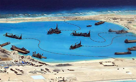 EEUU intenta militarizar las disputadas aguas del mar de China Meridional