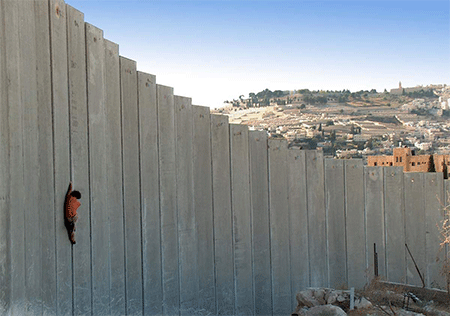 La ocupación israelí quiere rodearse de verjas y vallas