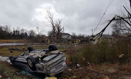 Cuatro muertos a causa de tormentas en Virginia