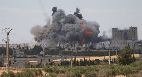 EEUU reconoce haber matado a 14 civiles en el último bombardeo en Siria
