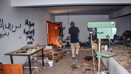 Incautan una fábrica de explosivos de Daesh en Sirte, Libia