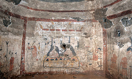 Encuentran en china un mural de 2.000 años de antigüedad 