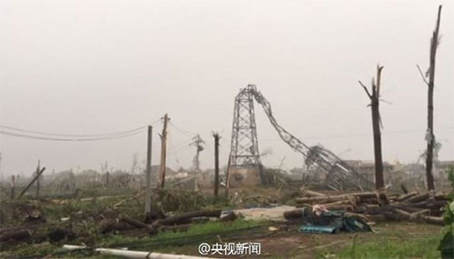 China vive su peor tornado en décadas