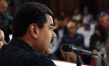 Presidente de Venezuela, Nicolás Maduro Venezuela agradece a China por apoyo económico