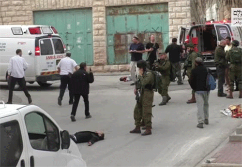 El soldado israelí que ejecutó a un palestino herido hizo “lo que le enseñaron”