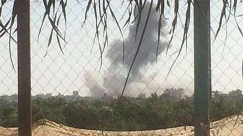 La ocupación israelí bombardea la Franja de Gaza