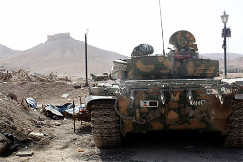 Daesh intenta avanzar por el desierto central de Siria