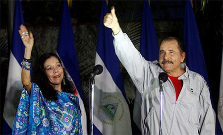 Venezuela felicita al presidente de Nicaragua por su reelección
