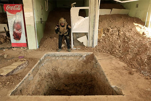 Descubren los túneles secretos de Daesh para escapar