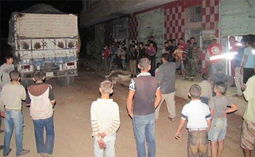 La ayuda humanitaria entra en localidades sirias cercadas
