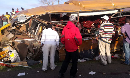 Accidente de tráfico en Kenia deja más de 25 muertos