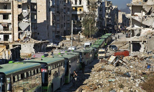 Comienzan los preparativos para evacuar cuatro localidades asediadas en Siria