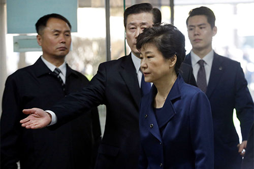 La expresidenta de Corea del Sur acusada oficialmente
