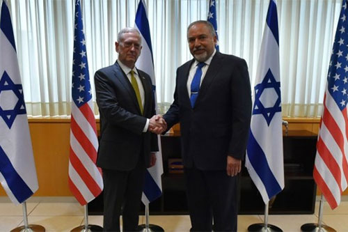 Irán amenaza la seguridad de la entidad sionista, según Mattis