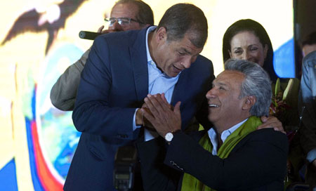 Moreno gana las presidenciales con el 51,07% de los votos