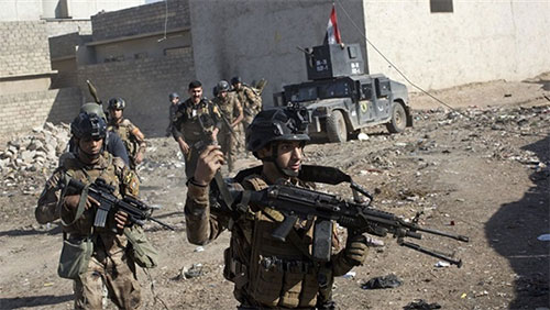 Las fuerzas iraquíes entran en uno de los bastiones de Daesh dentro de Mosul