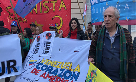 Grupos argentinos se movilizan en apoyo a Venezuela