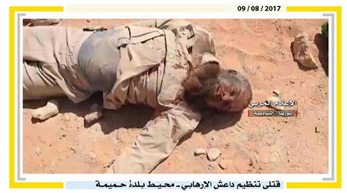 Divulgan fotos de los muertos de Daesh tras un ataque frustrado