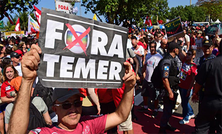 Presionan en las calles para fallo contra presidente brasileño