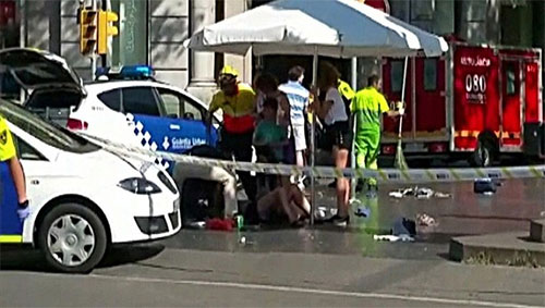 Operación jaula en Barcelona tras atentado terrorista