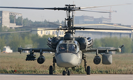 Rusia suministrará a Egipto 15 helicópteros Ka-52