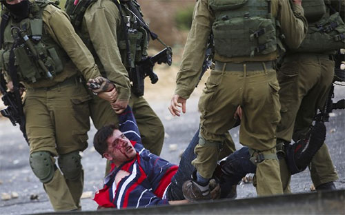 La represión israelí causa más de mil 250 heridos en Palestina