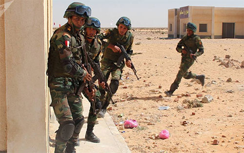 Egipto intensifica operaciones antiterroristas en el Sinaí