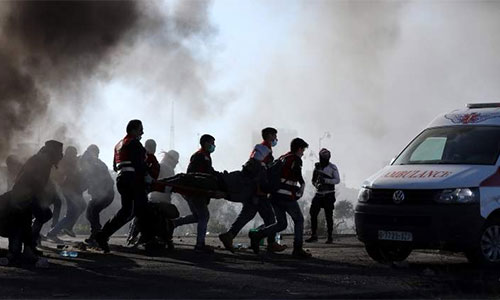 La ocupación israelí ataca objetivos de Hamás en Gaza