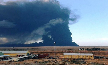 Atacan con explosivos a un oleoducto en Libia