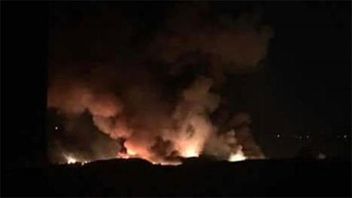 El enemigo israelí ataca aeropuerto militar en Siria