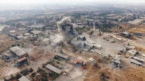 Prosiguen los combates entre tropas sirias y los terroristas en Uadi Barada