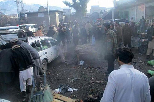 Atentado terrorista en un mercado en el noroeste de Pakistán