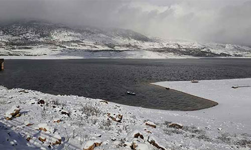 La nieve vuelve a cubrir varias regiones de Líbano