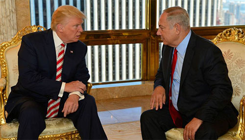 El presidente de Estados Unidos recibe a Netanyahu