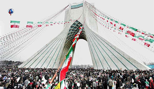 Los iraníes responden en las calles a las amenazas de Trump