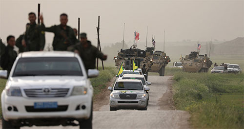 Más de diez bases militares de Estados Unidos en Siria