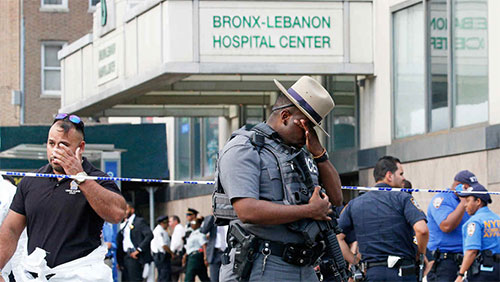 Dos muertos y seis heridos en un tiroteo en el hospital Lebanon en Nueva York