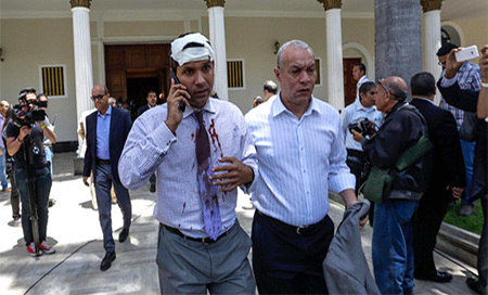 Justicia de Venezuela castigará severamente a quienes atacaron a diputados