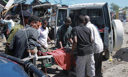 Más de siete muertos por un atentado en Mogadiscio