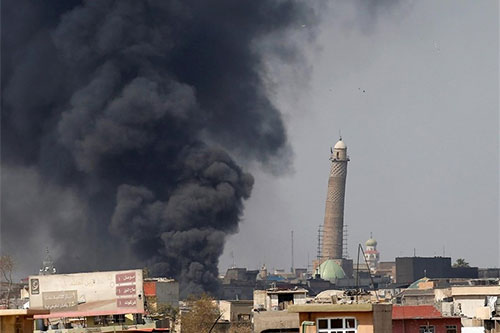 Muere un jefe militar de Daesh y su mujer francesa en un bombardeo en Mosul