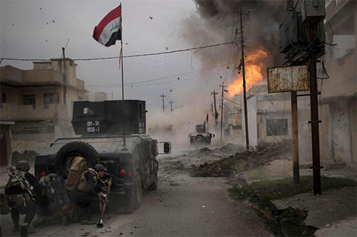 Los terroristas en el oeste de Mosul no tienen escapatoria