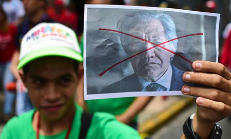 Venezuela denuncia que está frente a una 