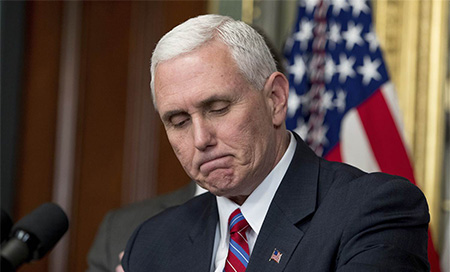 Mike Pence usó su correo electrónico privado para asuntos de seguridad