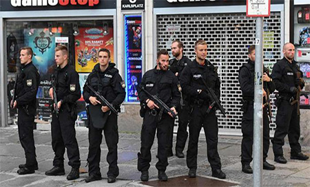 Encuentran un paquete con explosivos en el Ministerio de Finanzas en Berlín