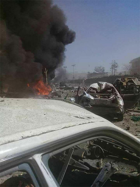 Un coche bomba estalla en el barrio diplomático en Kabul