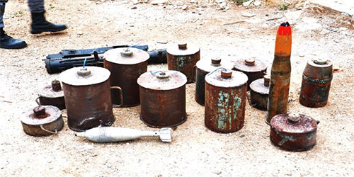 Confiscan armas de fabricación israelí y estadounidense en el barrio Al-Waer
