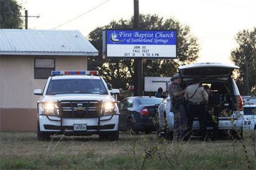 Tiroteo dentro de una iglesia en Estados Unidos