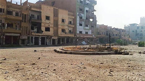 Cuatro periodistas y cinco militares rusos heridos en Siria
