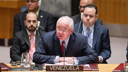 Caracas rechaza intervencionismo norteamericano en sus asuntos